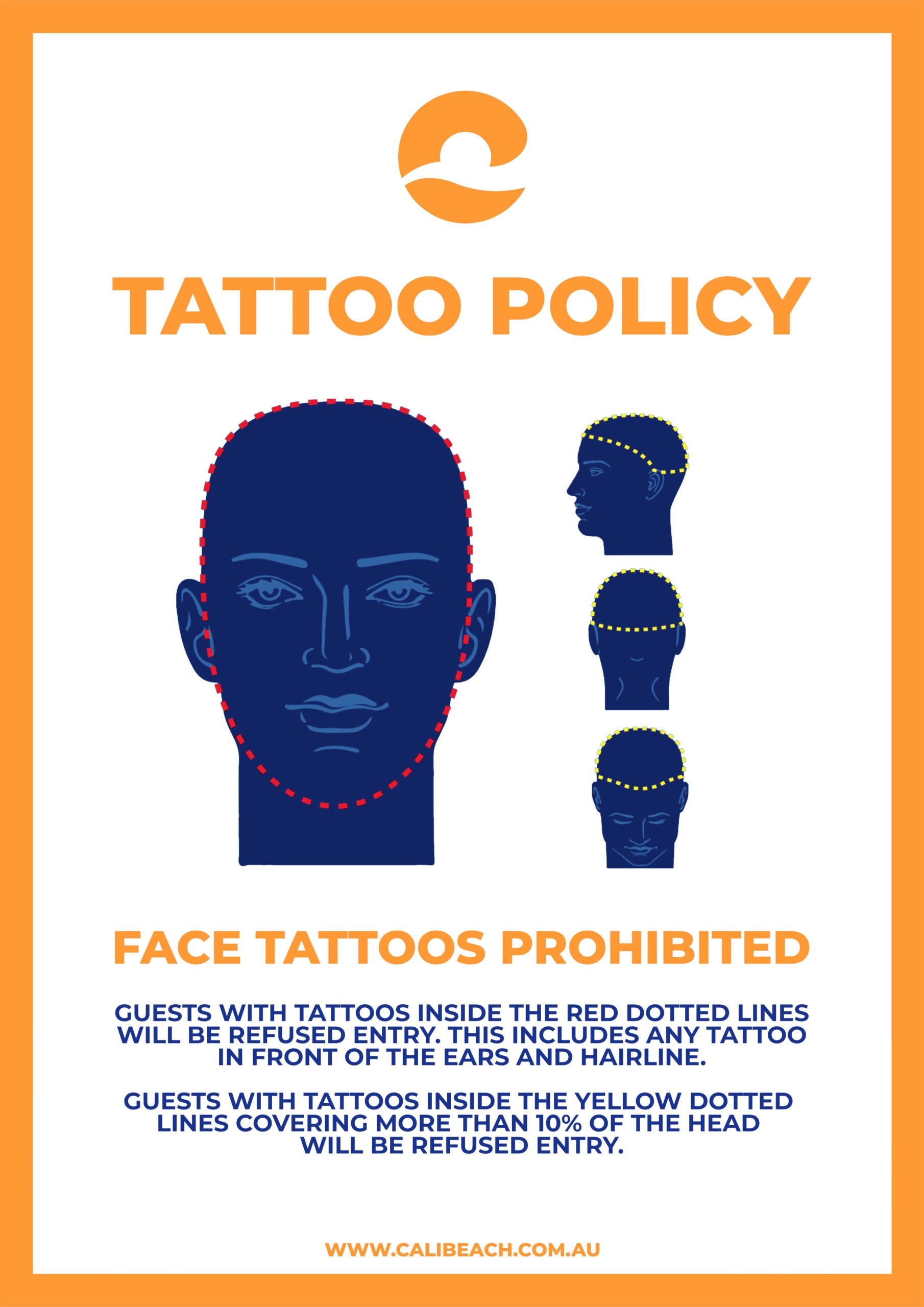 Cali Beach Tattoo Policy scaled