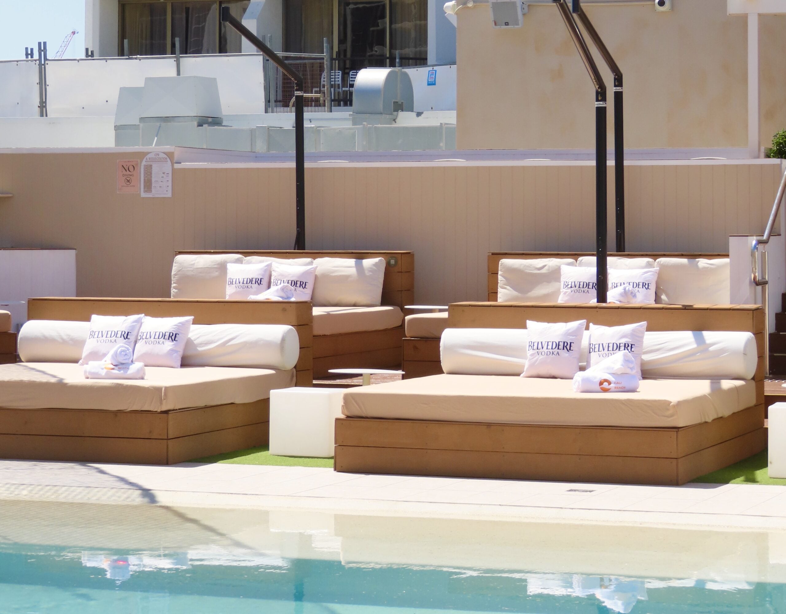 Poolside Daybeds Cut
